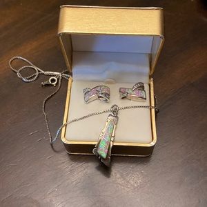 Necklace and matching earring set